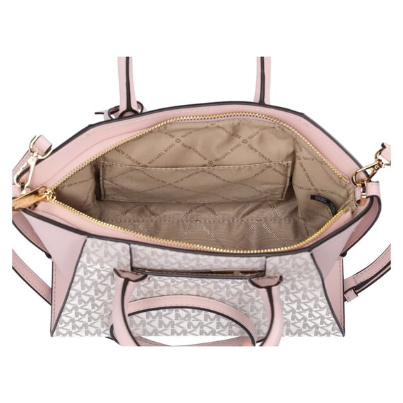 Michael Kors Avril Small Logo Top-Zip Satchel - Picture 13 of 13